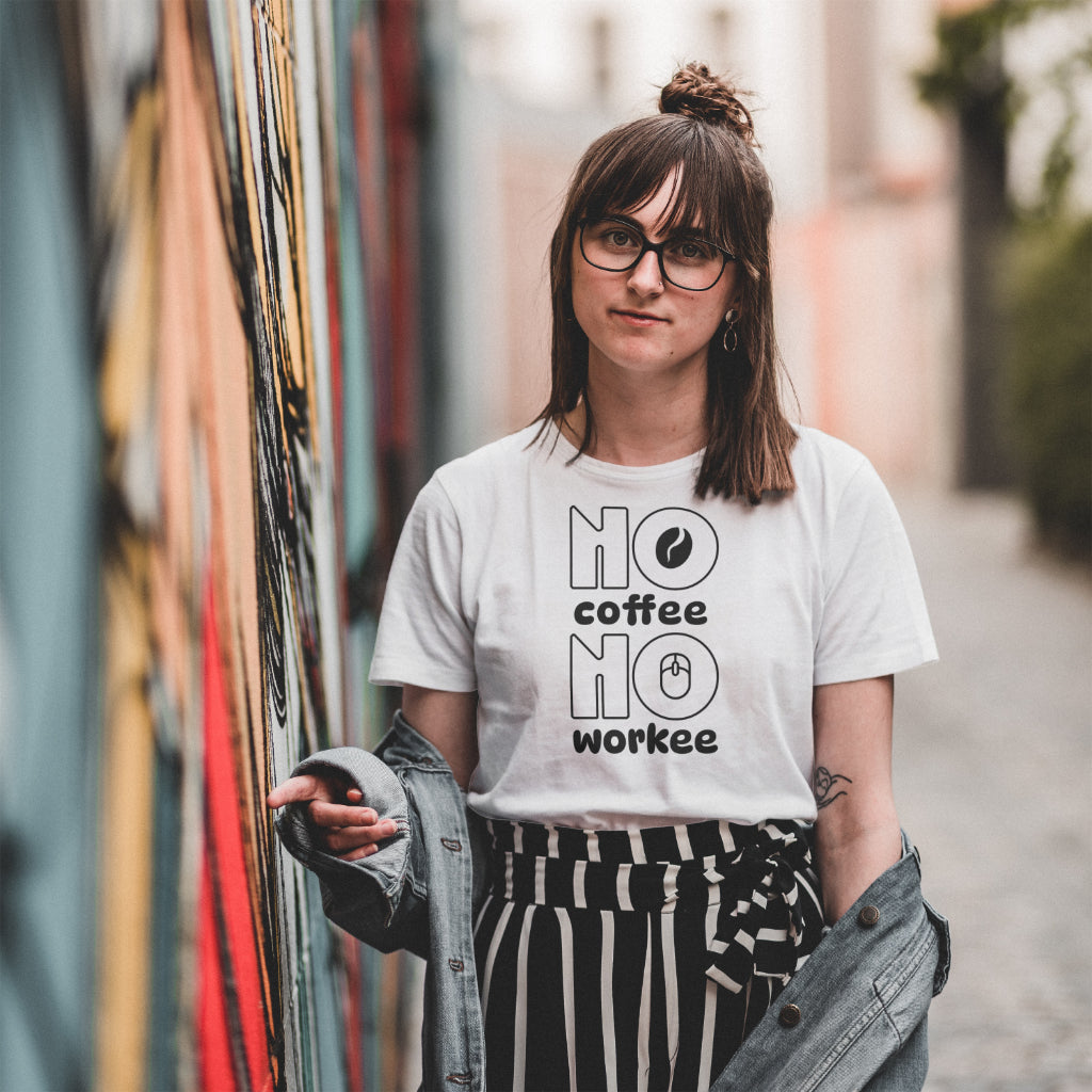 "No Coffee, No Workee" T-Shirt