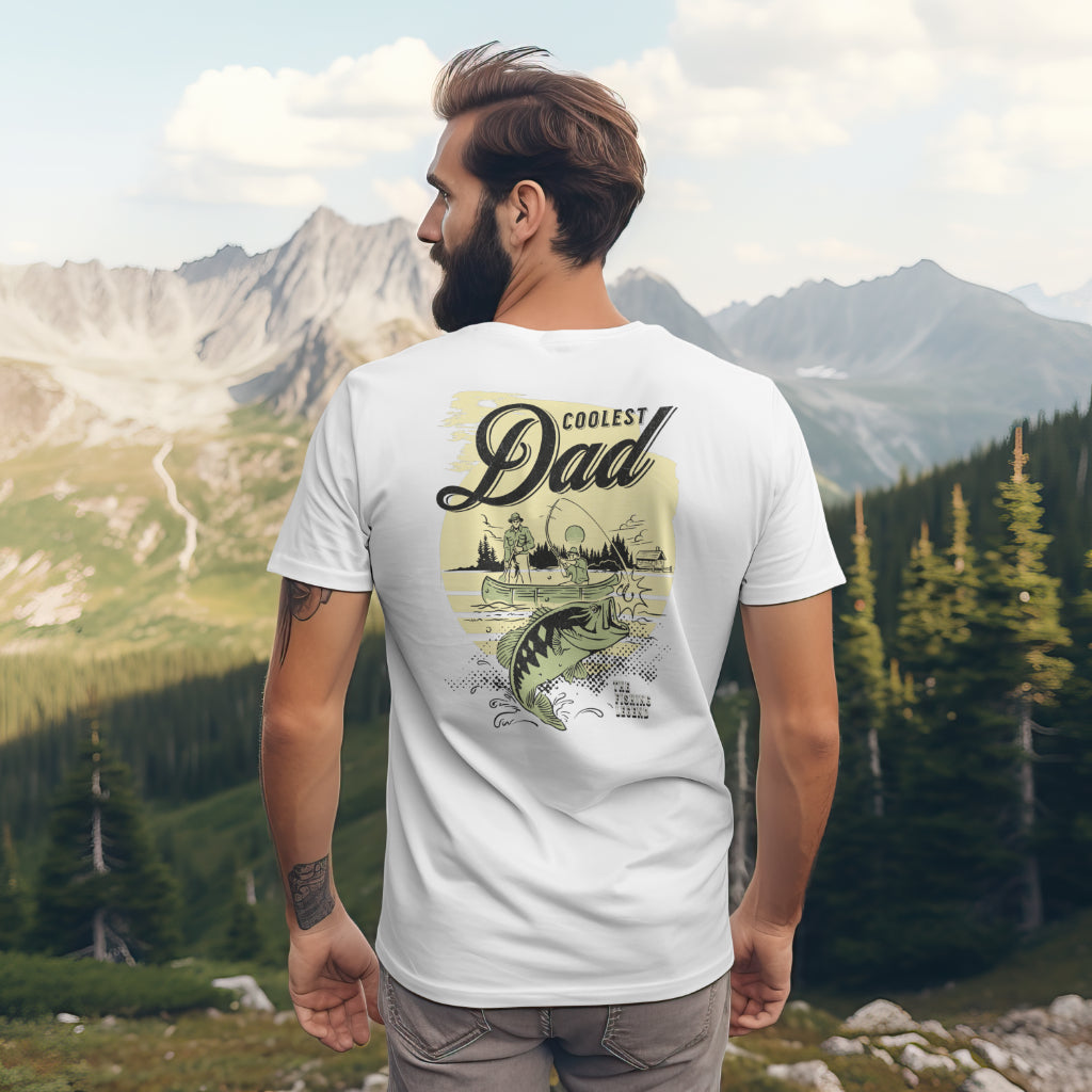 "Greatest Dad, Fishing Legend" T-Shirt