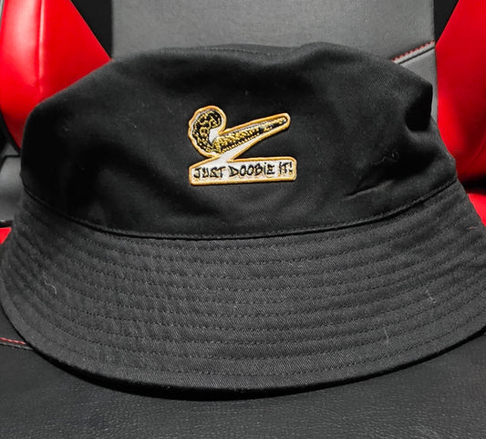 Black "Black N Gold Doobie" Bucket